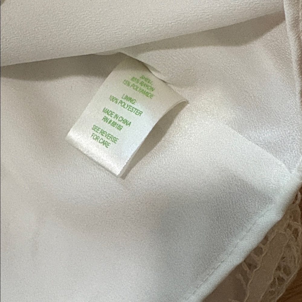 LILLY PULITZER Macon Resort White Dress Whitaker Lace Size 2 Bride - Picture 3 of 6